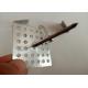 40x40mm Perforated Base Insulation Pins For Hvac System