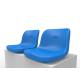 Sturdy Plastic Sports Stadium Seats Polymer Material Middle Backrest For Bleachers
