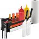 Griddle Caddy with Magnetic Tool Holder Paper Towel Holder for Blackstone 28/36 Griddles/Prep Cart
