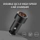 FQC18-1 Dual QC3.0 USB CAR CHARGER  Universal Compatible USB CAR CHARGER for all electronics cheap price