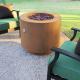 Outdoor Decoration Corten Steel Wood Burning Fire Pit For Garden And Backyard