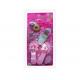 Fashion design beauty set with plastic toy moblie phone,shoes,camera,glass,keychain