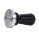 Black Coffee Maker Accessories Stainless Steel Coffee Tamper Calibrated With Spring