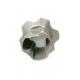 Circular CV Joint Flange Mitoyo Contourgraph Forged Steel Flanges 6.5kg