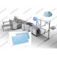 Particle Filtration Ultrasonic 20Gsm Cloth Face Mask Making Machine