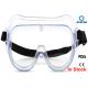 Good Visual Effect Medical Safety Goggles Soft Edge Design Chemical Resistant