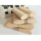 Original Color Short Wooden Ice Cream Spoons 2mm Thickness Environmental Friendly