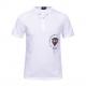 Animal Design Cotton Polo Style T Shirt For Men