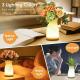 Home Decoration LED Vase Table Light With Breathing Light Good Gift For Children