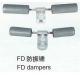 Pole Line Hardware Aluminum Alloy Vibration Damper High Tensile Strength