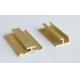 Hpb60-2 Brass Door Frame Corrosion Resistant With Electrophoresis Surface