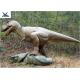 Realistic Simulated Life Size Model Dinosaurs With Abdominal Breathing