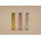 Personal Care Refillable Glass Perfume Bottle Metal Bright Color Gold Pink Silver