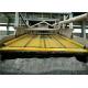 30mm thickness horizontal vibrating pu screen mesh with yellow color