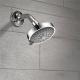 4Inch Single Wall Mounted Shower Head Adjustable Ball Joint In Chrome