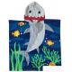 60 X 120cm Children ’ S Poncho Beach Towels Soft Feeling With Cotton Material