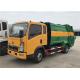 HOWO 4X2 8m3 Garbage Compactor Truck 5tons Waste Collector Truck Compressed