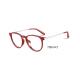 Metal Temple Food Contact Ultra Light Eyeglass Frames With Round Lens