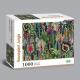 Custom Cardboard 1000pcs Fine Art Puzzle Family Jigsaw Puzzle Toys