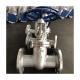 Industrial Stainless Steel Gate Valve with Customized Full Bore Design and Flange