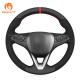 MEWANT New Design Stitch Steering Wheel Cover For Opel Astra K Corsa E Crossland X Insignia B Country Tourer KARL Zafira C