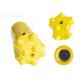 8 Button Carbide Drilling Tools , 7 Degree Tapered Button Bit Hex19