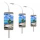 Road Street Outdoor P6 billboard led Wireless Advertising Pole Lamp