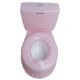 Printed Pink Baby Toilet Training Potty with Custom Logo - EN71 Certified Training Function