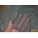 304L Stainless Steel Welded Rings Chainmail Mesh Fabric For Decoration And Protection