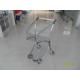 Zinc Plated PPG Powder Coating  Market Shopping Trolley With Elevator Casters