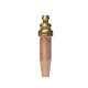 138g UPPER PNM Nozzle 3/16 Long Oxygen Acetylene Cutting Tip with Customized Support