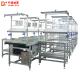 White Heavy Duty ESD Safe Workbench , Customized Anti Static Workbench With LED Light