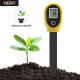 ABS Plastic Housing Battery Powered Soil Moisture Tester Accurate Readings With LCD Digital Output