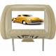 LED Screen Car Pillow Monitors Adjustable Distance 105 - 230mm Remote Control