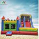 Wholesale Inflatable Castle With Water Slide Dry And Wet Combo Custom Inflatable Bounce House