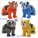 Theme park and kids amusment park 12v battery drive motorized coin operated plush stuffed animal kids toy ride