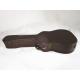 Wholesale PVC Leather Exterior Electrical Guitar round shape Wood Case/guitar