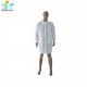 Clean Room Disposable Non Woven Lab Coat S-XXXXL Knitted Cuff