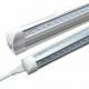 Neutral White T8 LED Tube Light V Shape 5ft 25w Clear Cover Aluminum Alloy