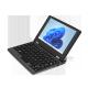 A7 laptops computer 7 inch cheap dual core double screen mini laptop intel J4125 DDR4 12G hard drive 256G laptop gaming netbook