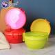 ECO friendly High Quality Multicolor 2 Layer Round Reusable Bento Lunch Box For Kids