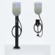 Reliable 6.2KG Outdoor Home Ev Charging Station Wall Mounted Column Mounted