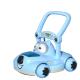 Plastic Kids Ride On Push Car With Canopy No Motor Custom Design Pink/Blue/White