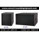 Disco Sound Equipment / 2x18 Direct Reflex 4ohm 1200W Subwoofer For Concert , Nightclub And Living Event