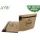 Brown Kraft Paper Child Resistant Bags For Edible Weed Seeds Packaging