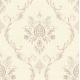 Washable Vintage Style Wallpaper Bedroom Decor With Vinyl Coated Paper