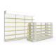 Cold Rolled Steel Structure Retail Shelving System For Supermarket 30 - 80KG/Layer
