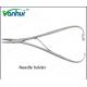 Group Adult Ent Basic Surgical Instruments Straight with Lock Needle Holder Forceps