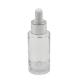 Aluminum Dropper 20ml 20-410 Amber Clear Bottle
