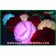 LED Lighting Inflatable Lighting Decoration DIA Rose Flower With CE / UL Blower